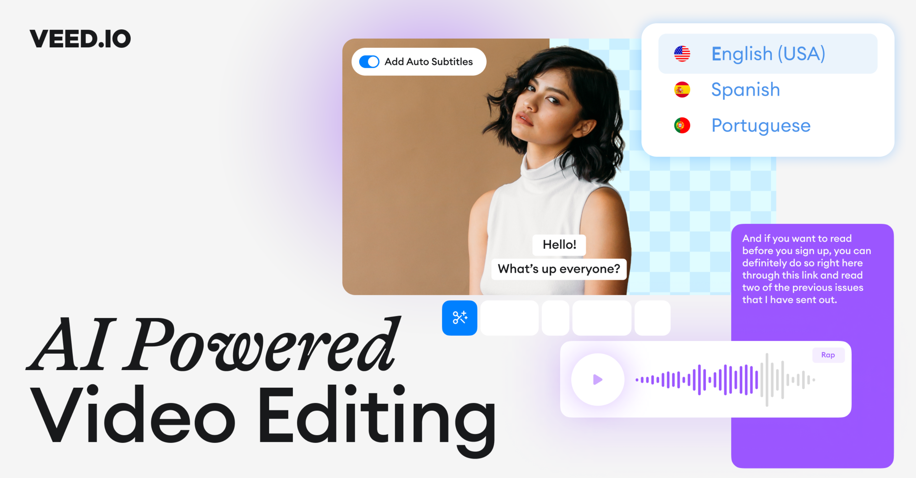 ai video editing software