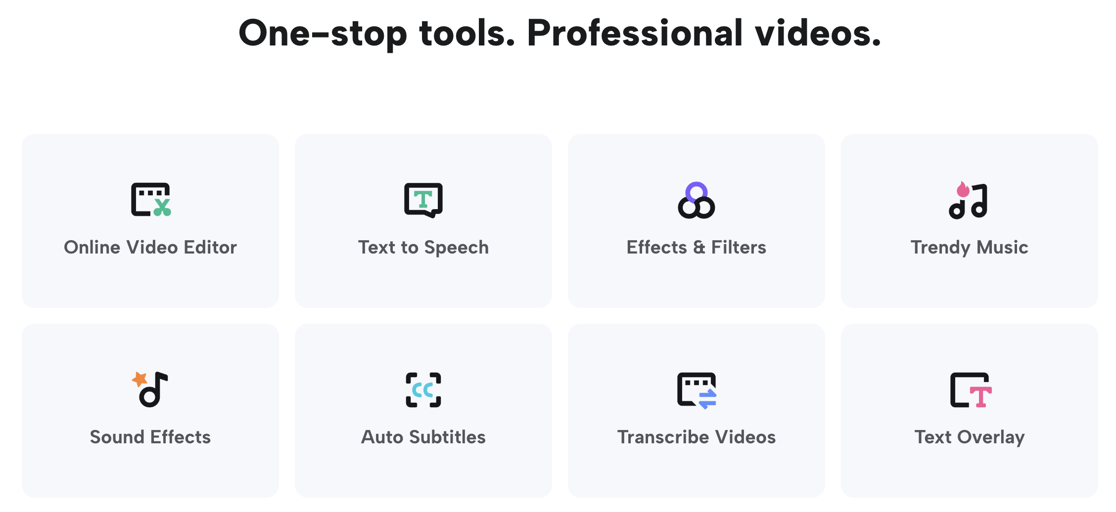 ai video editing software